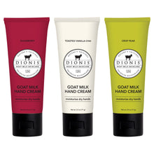 Dionis Goat Milk Hand Cream Three Pack, 2.5 fl oz Each