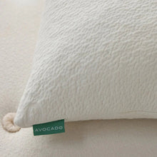 Avocado Organic Pillow with Natural Latex and Kapok Fill