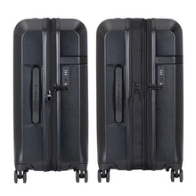 Traveler’s Choice Candlewood II 3-piece Expandable Hardside Spinner Luggage Set Black