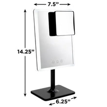 GloTech Calypso Adjustable LED Rechargeable Mirror