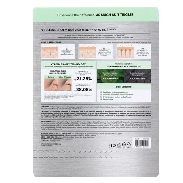 VT Reedle Shot 100 Essence 3.03 fl oz Set