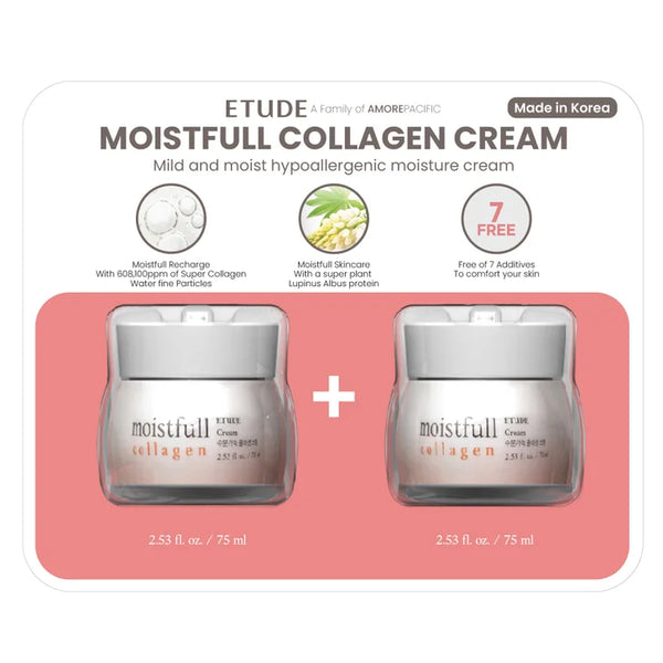 Etude Collagen Cream 2.53 fl oz, 2-pack