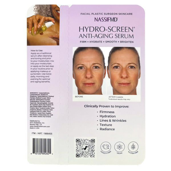 NassifMD Hydro-Screen, 2 fl oz + 1 fl oz