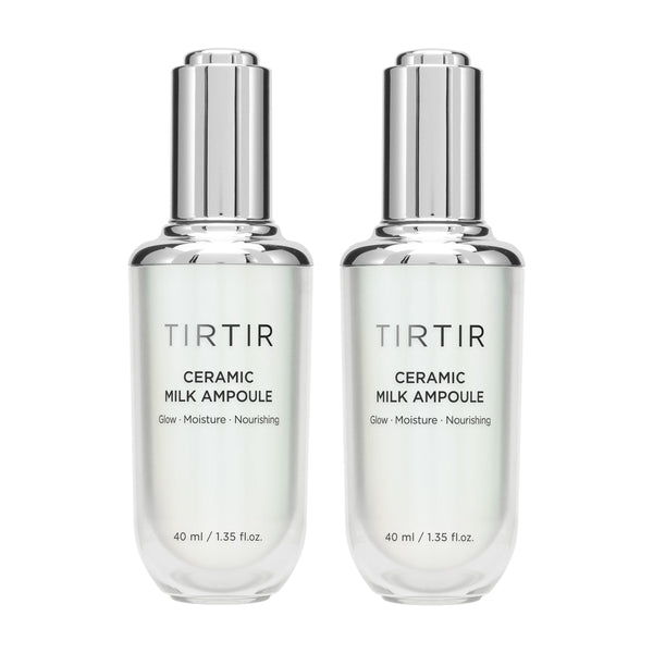 TirTir Ceramic Milk Ampoule 1.35 fl oz, 2-pack