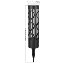 Rotating Solar Bollard Lights, 4-pack