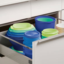Tupperware Heritage Collection 32-piece Food Storage Container Set Blue
