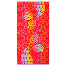 KIDS BEACH TOWEL MERMAID