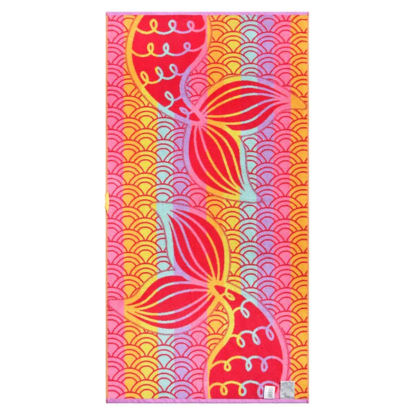 KIDS BEACH TOWEL MERMAID