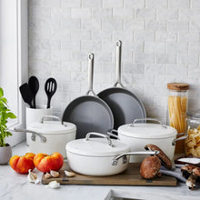 GreenPan GP5 Hard Anodized 11-piece Cookware Set- Cream