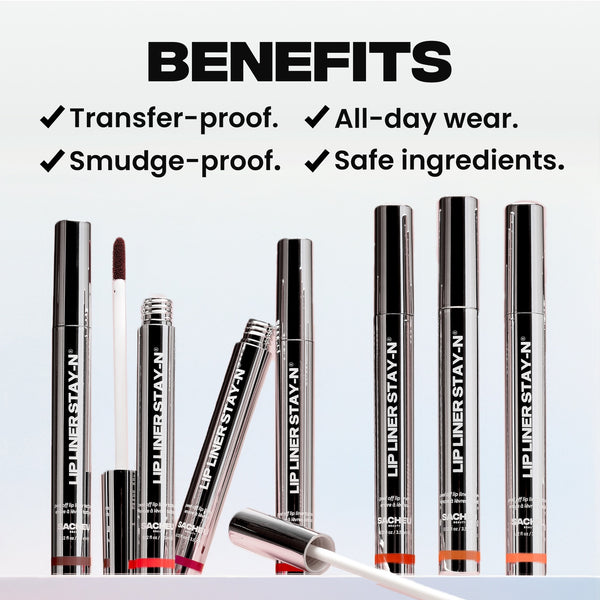 Sacheu Lip Liner STAY-N, 4-pack