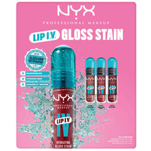 NYX Lip I.V. Hydrating Gloss Stain, 3-Pack