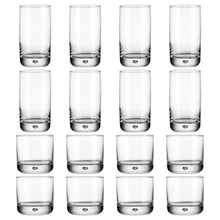Home Essentials Bubble Sham Drinkware, Set of 16