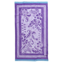 Reversible Jacquard Beach Towel, 2-pack