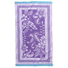Reversible Jacquard Beach Towel, 2-pack