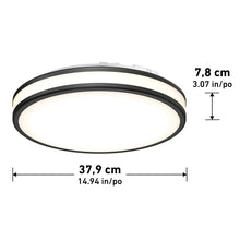 Artika Hemisphere 15” LED Flush Mount Light Fixture