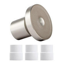 The Jolie Filtered Showerhead Bundle with Replacement Filters Brushed SS