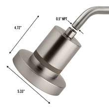 The Jolie Filtered Showerhead Bundle with Replacement Filters Brushed SS