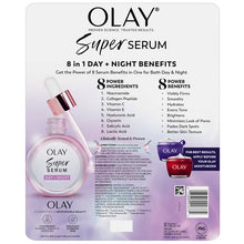 Olay Super Serum 8 in 1 Day & Night, 0.845 fl oz, 2-pack