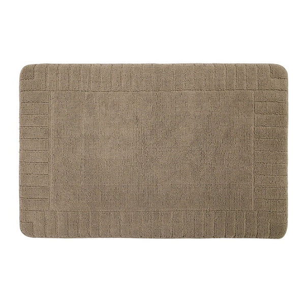 Noodle Memory Foam Bath Rug, 2-pack- Tan