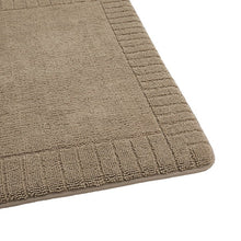 Noodle Memory Foam Bath Rug, 2-pack- Tan