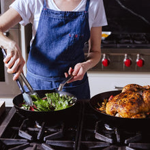 MADE IN 2-piece Seasoned Carbon Steel Frying Pan Set with Carbon Steel Care Kit