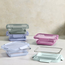 Ello 10-piece Glass Meal Prep Container Set.