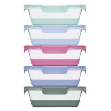 Ello 10-piece Glass Meal Prep Container Set.