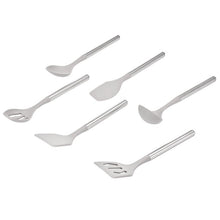 Sabatier 6-piece Stainless Steel and Silicone Tool Set