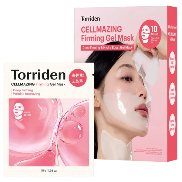 Torriden Cellmazing Firming Gel Mask, 10-pack