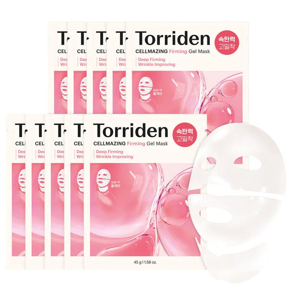 Torriden Cellmazing Firming Gel Mask, 10-pack