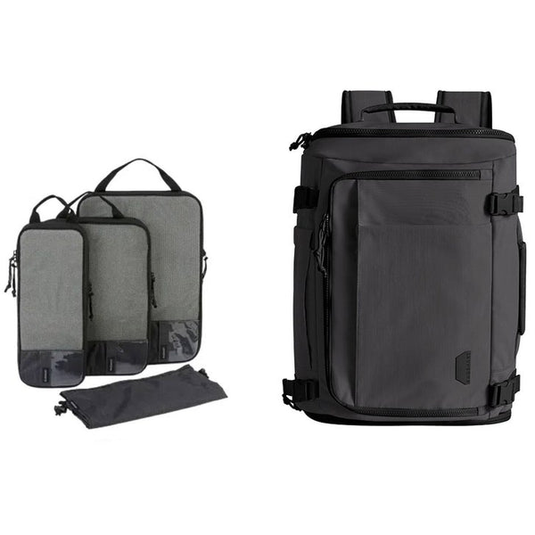 Bagsmart 38L Blast Backpack with 4-piece Compression Packing Cubes