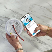 Kidde Smart Smoke and Carbon Monoxide Detector, Ring App Enabled, Hardwired, 2-pack