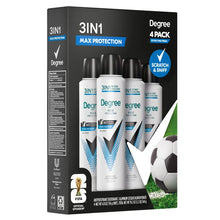 Degree Men's Max Protection 3 in 1 Fresh Dry Spray, 4.8 oz, 1-pack