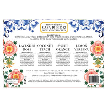 Home & Body Co. Casa Di Fiori Hand Soap, 19.5 fl oz, 4-count