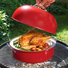 Nordic Ware Deluxe Kettle Smoker with 5 Woodchip Varieties