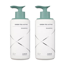 Amos Professional Active Green Tea Shampoo, 2-pack