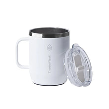 ThermoFlask 12 oz. Insulated Coffee Mug with Handle, 2-pack White