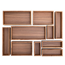Seville Classics Acacia Box Set, 10-piece