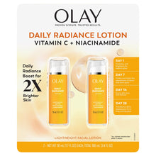 Olay Daily Radiance Lotion Vitamin C + Niacinamide, 1.7 fl oz, 2-pack