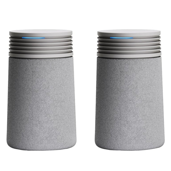 Blueair Mini Signature Air Purifier, 2-Pack with Replacement Filters