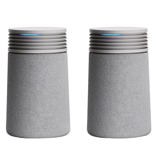 Blueair Mini Signature Air Purifier, 2-Pack with Replacement Filters