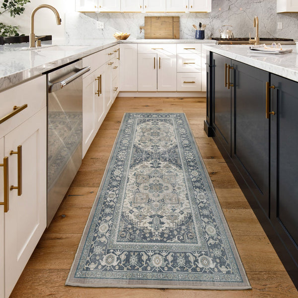 Ruggable Flatwoven Washable Helena Runner Rug, 2'6" x 7'