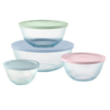 Pyrex 8-piece Glass Mixing Bowls with Lids