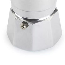 Bialetti 3 Cup Moka Stovetop Espresso Maker - Silver: Aluminum, Manual, Hand Wash, Glossy, Ground Coffee, Mesh Filter