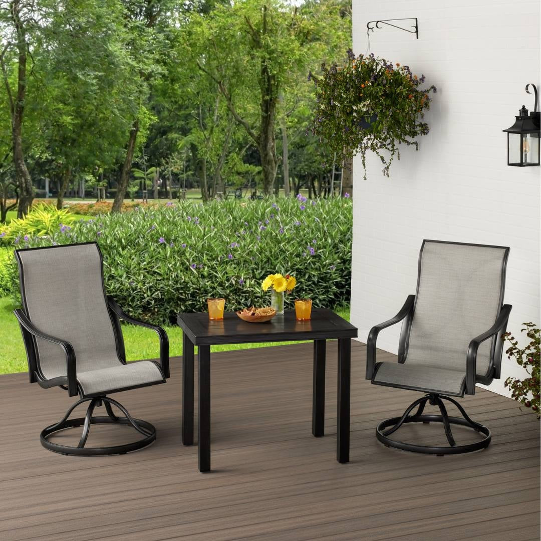 Agio Alki 3-piece Outdoor Sling Cafe Set- Retail $500