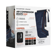 Sharper Image Air Compression Boots Flex Leg Recovery System