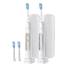 Philips Sonicare PerfectClean [no brush heads] Rechargeable Electric Toothbrush, 2-pack