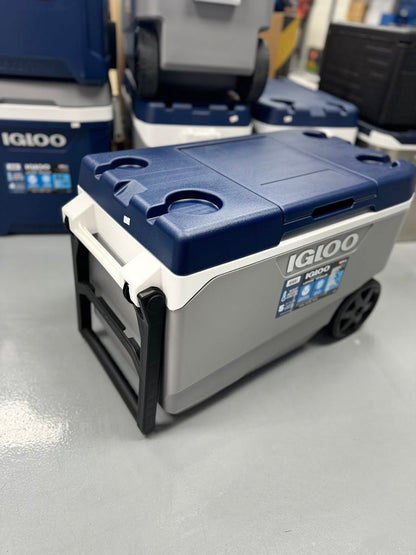 Igloo 90-quart Maxcold Latitude Flip and Tow Wheeled Cooler- Retail $90