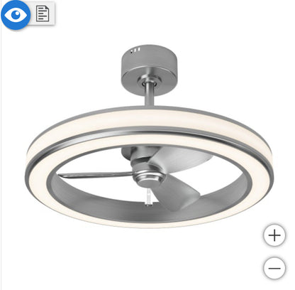 Artika Edwin 23" LED Chandelier Ceiling Fan - Retail $150