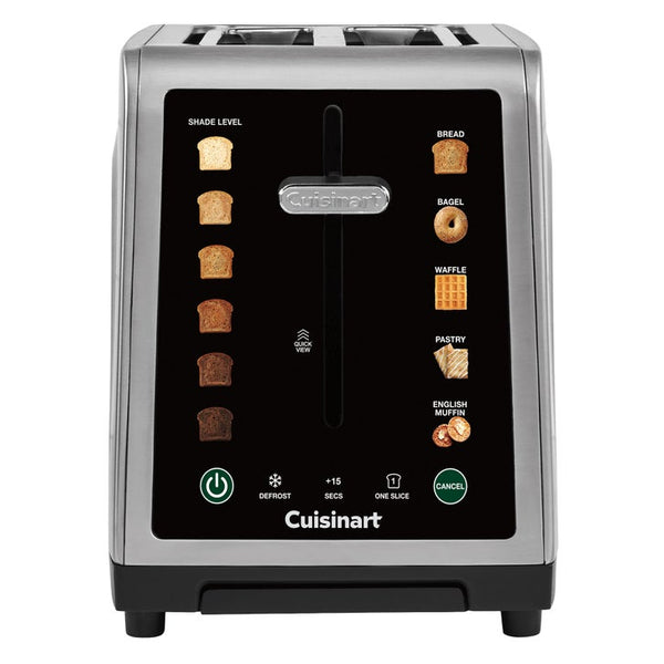 Cuisinart SimpliTouch XL Color Touchscreen 2-Slice Toaster